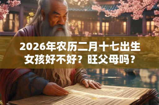 2026年农历二月十七出生女孩好不好？旺父母吗？