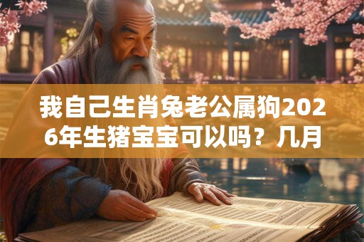 我自己生肖兔老公属狗2026年生猪宝宝可以吗？几月生合适？