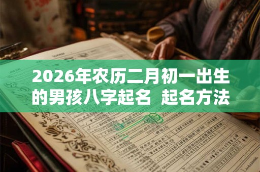 2026年农历二月初一出生的男孩八字起名 起名方法推荐 2026年农历二月初一出生的男孩八字起名 起名方法推荐