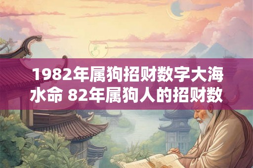 1982年属狗招财数字大海水命 82年属狗人的招财数字是什么