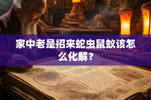 家中老是招来蛇虫鼠蚁该怎么化解? 家中老是招来蛇虫鼠蚁该怎么化解?