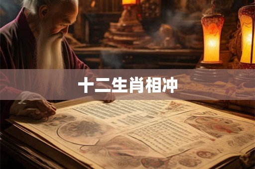 十二生肖相冲
