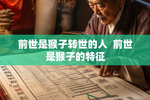 前世是猴子转世的人  前世是猴子的特征