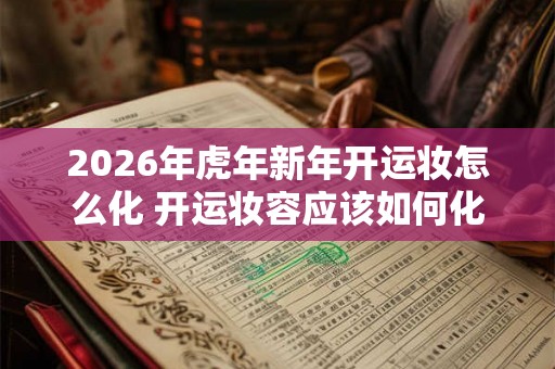 2026年虎年新年开运妆怎么化 开运妆容应该如何化