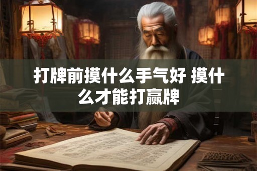 打牌前摸什么手气好 摸什么才能打赢牌