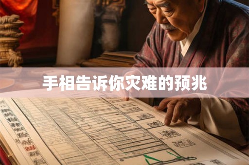 手相告诉你灾难的预兆