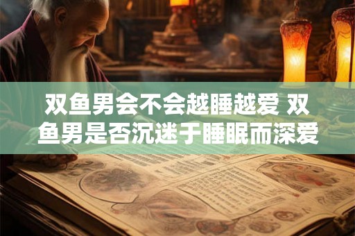 双鱼男会不会越睡越爱 双鱼男是否沉迷于睡眠而深爱 双鱼男会不会越睡越爱 双鱼男是否沉迷于睡眠而深爱