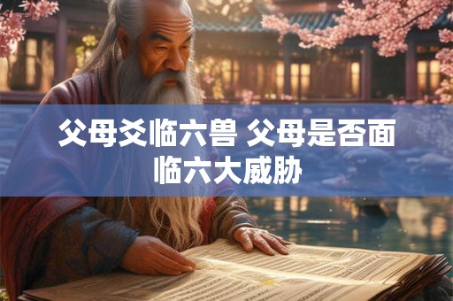 父母爻临六兽 父母是否面临六大威胁 父母爻临六兽 父母是否面临六大威胁