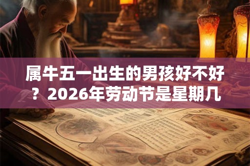 属牛五一出生的男孩好不好？2026年劳动节是星期几？