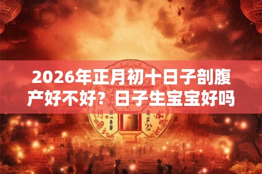 2026年正月初十日子剖腹产好不好？日子生宝宝好吗？