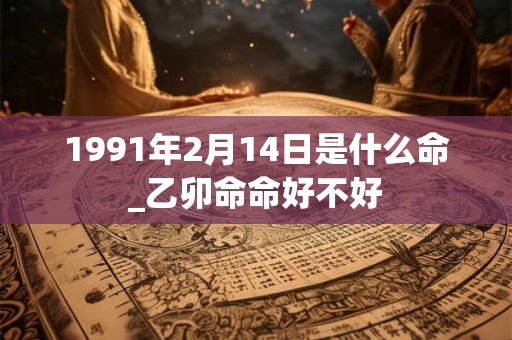 1991年2月14日是什么命_乙卯命命好不好