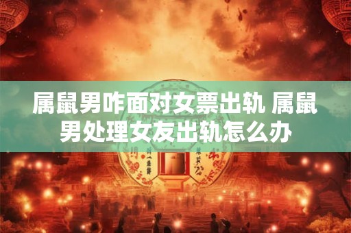属鼠男咋面对女票出轨 属鼠男处理女友出轨怎么办