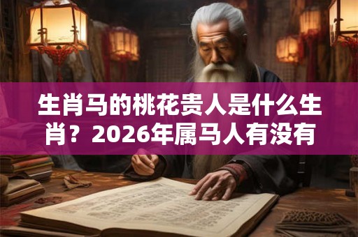 生肖马的桃花贵人是什么生肖?2026年属马人有没有桃花运? 生肖马的桃花贵人是什么生肖?2026年属马人有没有桃花运?