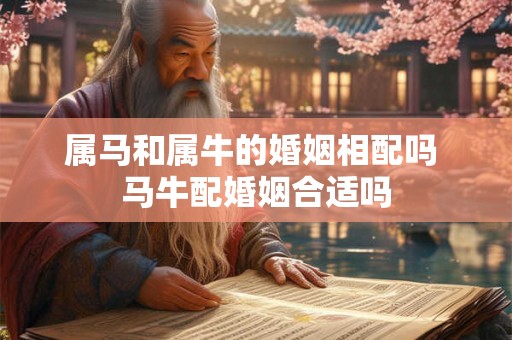 属马和属牛的婚姻相配吗 马牛配婚姻合适吗