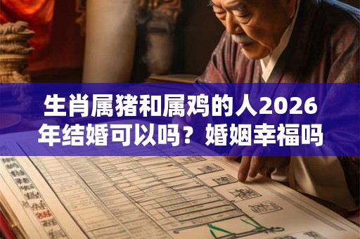 生肖属猪和属鸡的人2026年结婚可以吗?婚姻幸福吗? 生肖属猪和属鸡的人2026年结婚可以吗?婚姻幸福吗?
