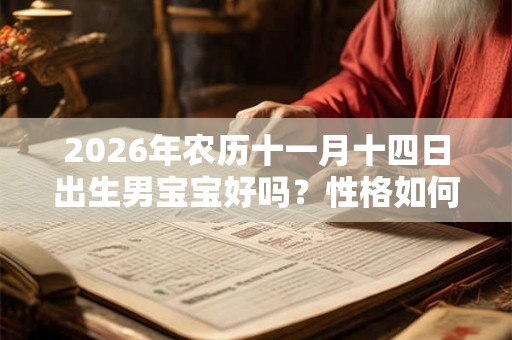 2026年农历十一月十四日出生男宝宝好吗？性格如何？