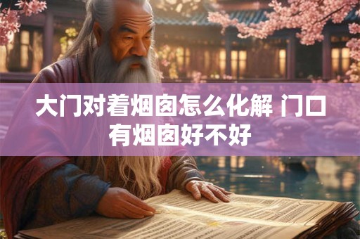 大门对着烟囱怎么化解 门口有烟囱好不好 大门对着烟囱怎么化解 门口有烟囱好不好