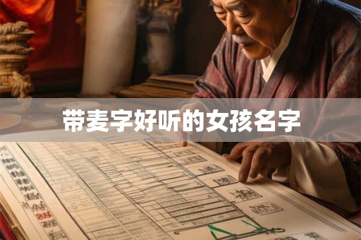 带麦字好听的女孩名字 带麦字好听的女孩名字