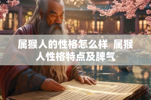 属猴人的性格怎么样  属猴人性格特点及脾气