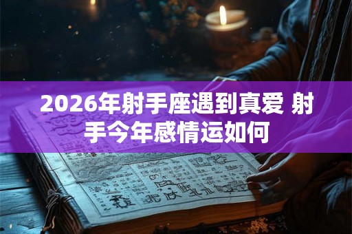 2026年射手座遇到真爱 射手今年感情运如何 2026年射手座遇到真爱 射手今年感情运如何