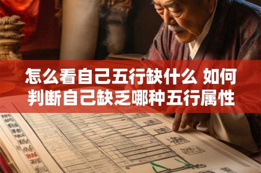 怎么看自己五行缺什么 如何判断自己缺乏哪种五行属性