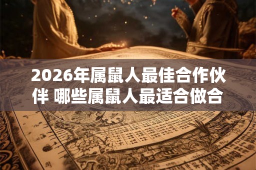 2026年属鼠人最佳合作伙伴 哪些属鼠人最适合做合作伙伴