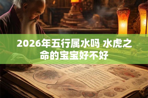 2026年五行属水吗 水虎之命的宝宝好不好