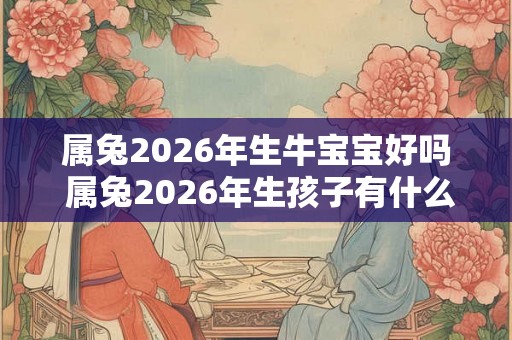 属兔2026年生牛宝宝好吗 属兔2026年生孩子有什么影响