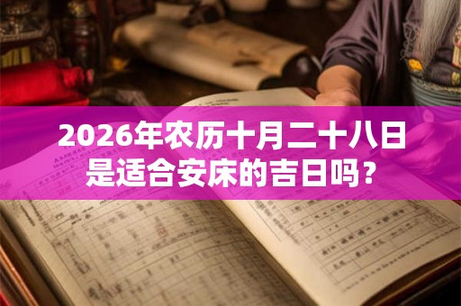 2026年农历十月二十八日是适合安床的吉日吗？