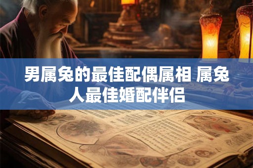 男属兔的最佳配偶属相 属兔人最佳婚配伴侣