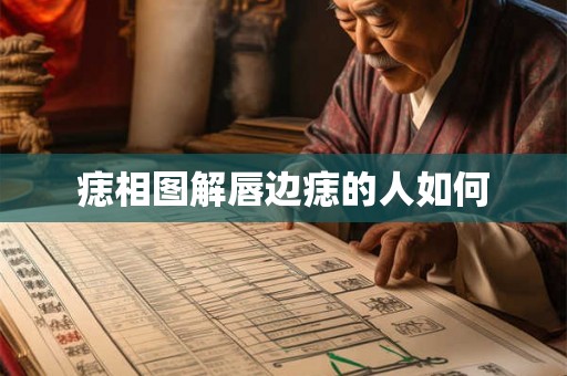 痣相图解唇边痣的人如何