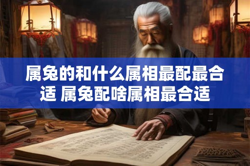 属兔的和什么属相最配最合适 属兔配啥属相最合适