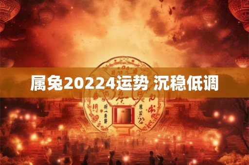 属兔20224运势 沉稳低调 属兔20224运势 沉稳低调