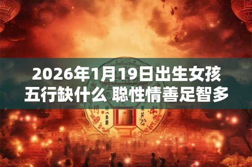 2026年1月19日出生女孩五行缺什么 聪性情善足智多谋