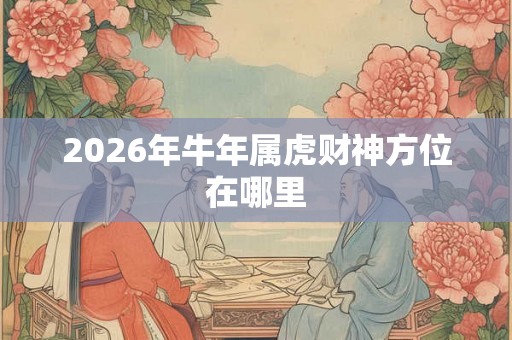 2026年牛年属虎财神方位在哪里 2026年牛年属虎财神方位在哪里