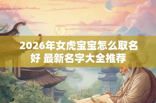 2026年女虎宝宝怎么取名好 最新名字大全推荐