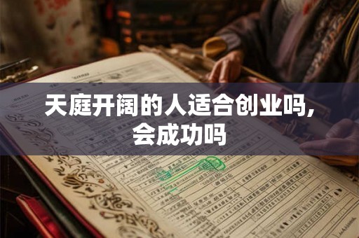 天庭开阔的人适合创业吗,会成功吗