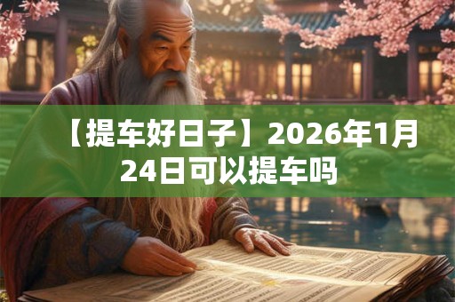 【提车好日子】2026年1月24日可以提车吗