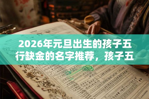 2026年元旦出生的孩子五行缺金的名字推荐，孩子五行是缺金？