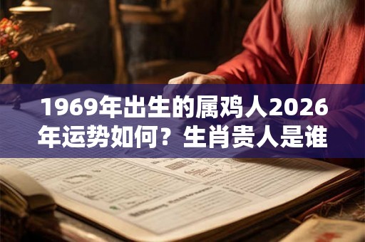 1969年出生的属鸡人2026年运势如何?生肖贵人是谁? 1969年出生的属鸡人2026年运势如何?生肖贵人是谁?
