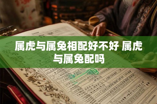 属虎与属兔相配好不好 属虎与属兔配吗