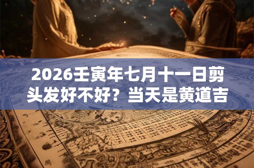 2026壬寅年七月十一日剪头发好不好？当天是黄道吉日吗？