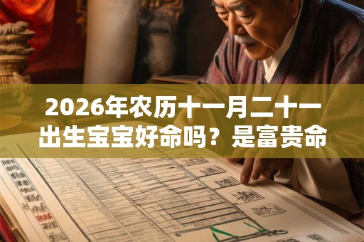2026年农历十一月二十一出生宝宝好命吗？是富贵命吗？