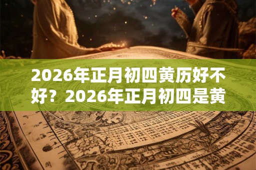 2026年正月初四黄历好不好？2026年正月初四是黄道吉日吗？