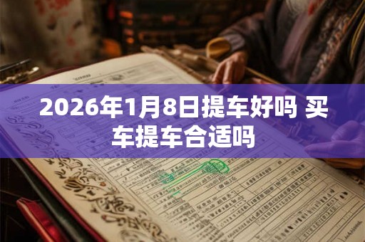 2026年1月8日提车好吗 买车提车合适吗