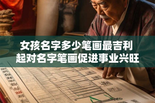 女孩名字多少笔画最吉利 起对名字笔画促进事业兴旺