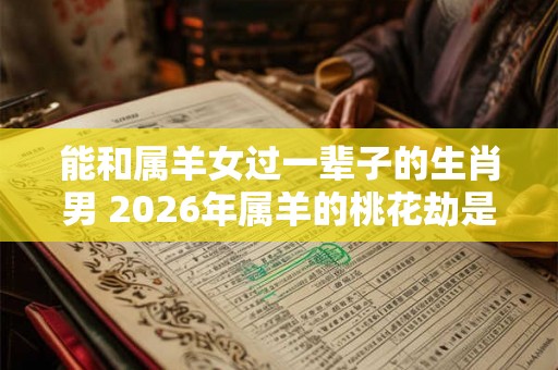 能和属羊女过一辈子的生肖男 2026年属羊的桃花劫是谁
