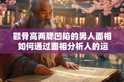 颧骨高两腮凹陷的男人面相 如何通过面相分析人的运势 颧骨高两腮凹陷的男人面相 如何通过面相分析人的运势
