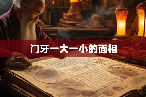 门牙一大一小的面相