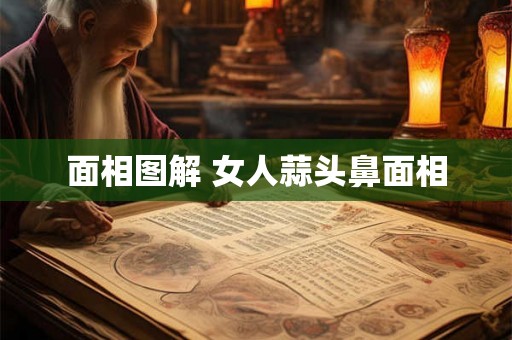 面相图解 女人蒜头鼻面相 面相图解 女人蒜头鼻面相